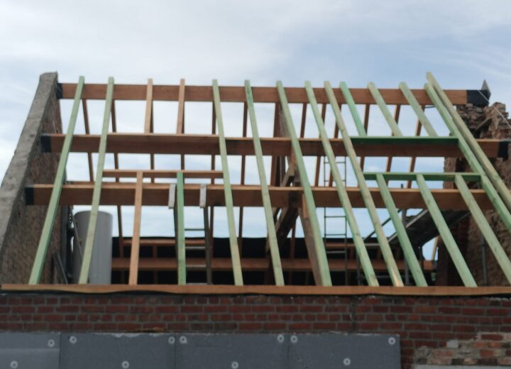 chantier toiture - roubaix - granit et ardoise